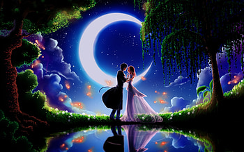 Anime, Girls, Men, Love HD wallpaper