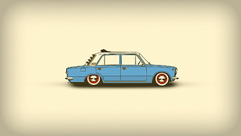 Car Minimalism Simple Art, minimalism, cars, art, artist, digital-art HD wallpaper