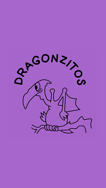 DRAGONZITOS MORADO, magenta, pink HD phone wallpaper