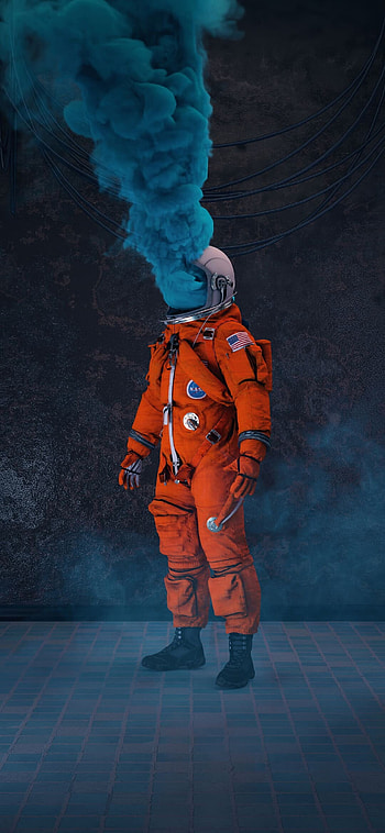 Astronaut, Space travel, Stellar landscapes, Celestial wonder HD phone wallpaper