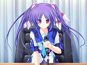 Aoi Narukami, blue, anime girl, 77, anime school girl, anime HD wallpaper