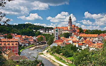 Cities, Rivers, Trees, Building, Czech Republic, Czechia HD wallpaper