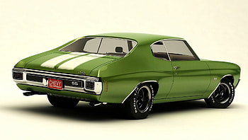 Chevrolet-Chevelle, Chevelle, car, Chevrolet, drive HD wallpaper