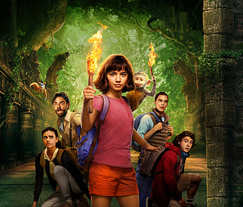Dora the explorer, Dora and the Lost City of Gold, 2019 movie HD wallpaper