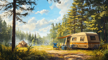 of a Memorable Camping Trip, camping trip, camping, forest HD wallpaper