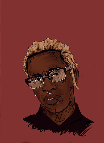 Animated Young Thug, Animated Young, Thug Backgrounds HD phone wallpaper