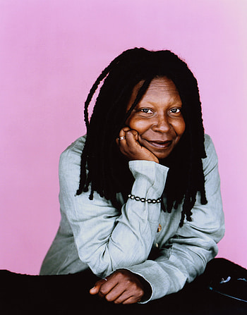 Whoopi Goldberg, Hollywood legend, Iconic actress, Award-winning performances HD phone wallpaper