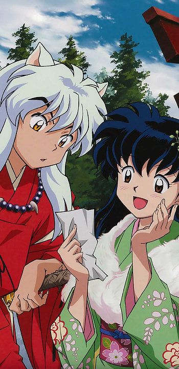 InuYasha , Anime adventure series, Feudal Japan setting, Epic battles HD phone wallpaper