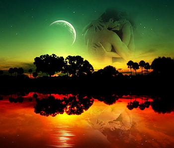 ROMANTIC NIGHT, night, romantic HD wallpaper