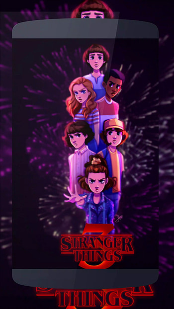 Stranger Things, horror, serie, netflix, strangerthings HD phone wallpaper