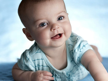 smiling baby, baby, girl, smiles, beauty HD wallpaper