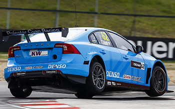 S60 TC1 Back View, Polestar Racing HD wallpaper