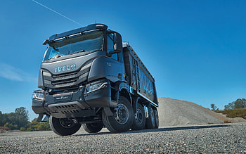 Iveco T-Way, 2022, Dump Truck, exterior, new gray T-Way, new trucks, Iveco HD wallpaper