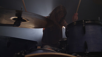 Playing drums, Heavy metal rock, Slow motion, Live performance HD wallpaper