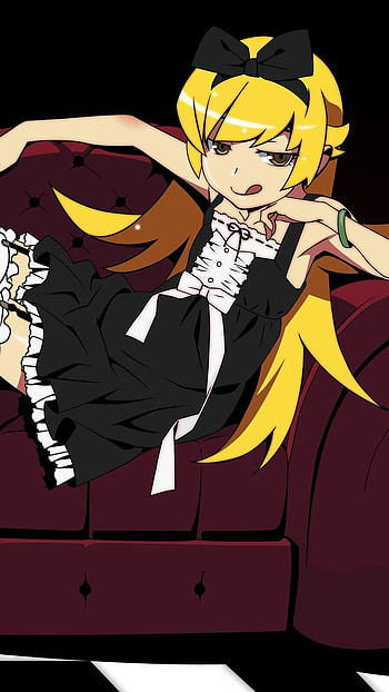 Shinobu Oshino, anime, monogatari HD phone wallpaper