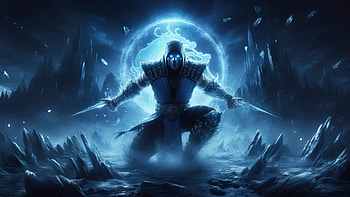 Mortal Kombat 11 Subzero, mortal-kombat-11, mortal-kombat, sub-zero, 2024-games, games, artwork, digital-art, ai, video-games, deviantart HD wallpaper