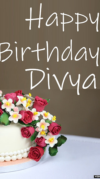 D Name, Happy Birtay, Divya HD phone wallpaper