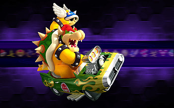 Bowser, Mario Kart HD wallpaper