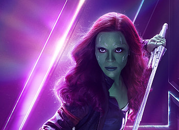 Gamora In Avengers Infinity War New Poster, gamora, avengers-infinity-war, 2018-movies, movies, poster HD wallpaper