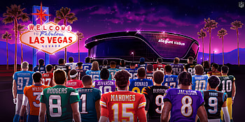 Super Bowl: Allegiant Stadium in Las Vegas Paradise, Nevada, football, Sports, super bowl, NFL HD wallpaper