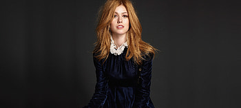 Celebrity, pretty, Ktherine McNamara, red head HD wallpaper