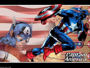 Captain America, comics, dc HD wallpaper