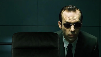 Agent Smith (The Matrix), Zoom background, Matrix-themed, Virtual meeting backdrop HD wallpaper