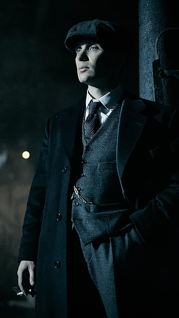 Thomas Shelby, Peaky Blinders TV Show, Ruthless gang leader, British crime HD phone wallpaper
