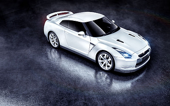 Nissan GTR , nissan, nissan-gtr, cars, white HD wallpaper