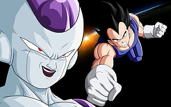 DBZ - Vegeta vs. Frieza, Show, series, Characters, Vegeta, Japanese, Dragon Ball Z, Anime, DBZ, TV, Dragon Ball, Frieza, TV Series HD wallpaper