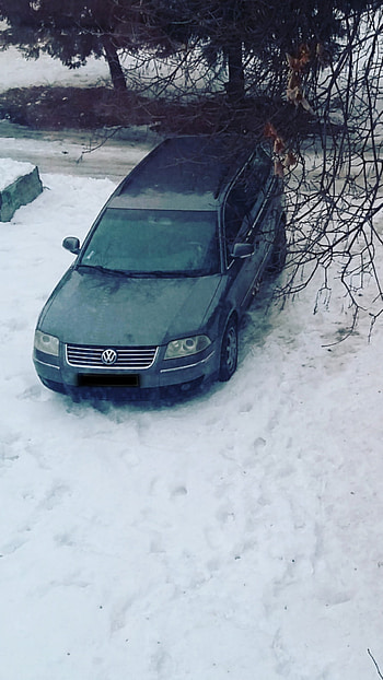 Passat, Vw, Volkswagen, Snow, Passat b5 HD phone wallpaper