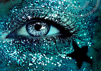 sparkle eye2, abstract, graphy, sparkles, eye, glitters, nice HD wallpaper