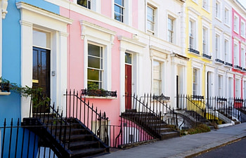 Houses In London, Colors, Pastle, Houses, London HD wallpaper