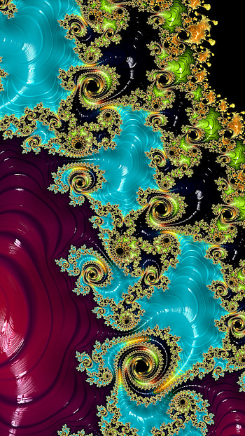 Fractal Art Trippy Psychedelic Background for Smart, Abstract, fractal HD phone wallpaper