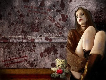 Miss Lonelyhearts, sad, goth girl, goth, sad woman, lonely, miss lonely hearts HD wallpaper