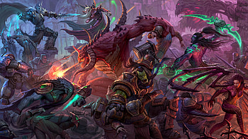 Heroes of the Storm , Striking visuals, Diverse heroes, Immersive gaming HD wallpaper