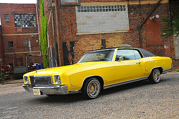 1971 Chevrolet Monte Carlo, Bowtie, Yellow, Gm, Classic HD wallpaper