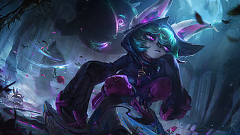Vex Splash Art LoL PC, Video Game, League Of Legends, Vex (League Of Legends) HD wallpaper