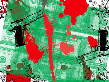 Blood Money, money, blood HD wallpaper