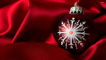 Christmas Bauble, Decoration, Bauble, Christmas, Red HD wallpaper