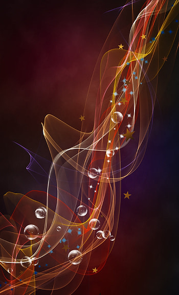 Abstract, Bubbles, Lines, Plexus, Shroud HD phone wallpaper