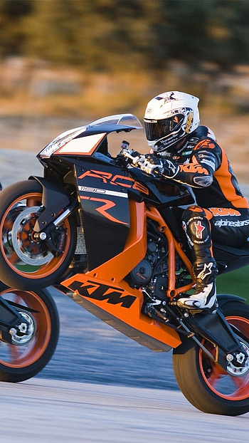 Ktm Bike, Race, Wheelie HD phone wallpaper