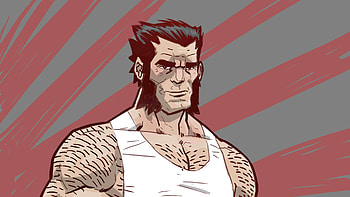 Wolverine Illustration Drawing, wolverine, superheroes, behance HD wallpaper