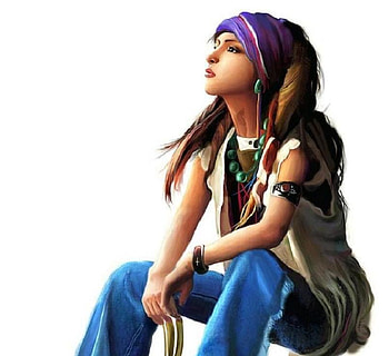 Wishing, thinking, dreaming, girl HD wallpaper