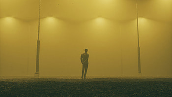Alone Boy In Parking Lot , alone, artist, artwork, digital-art, behance HD wallpaper
