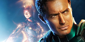Jude Law, Intergalactic warrior, Captain Marvel, Stellar performance HD wallpaper