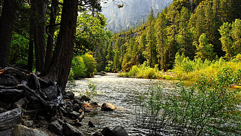 Landscape, Rivers HD wallpaper
