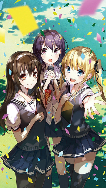 3 Friends, Anime HD phone wallpaper