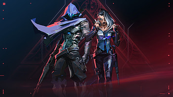 Omen And Fade Valorant HD wallpaper
