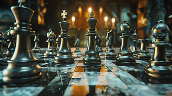 Majestic Chess Board, chess, video game, Strategy HD wallpaper